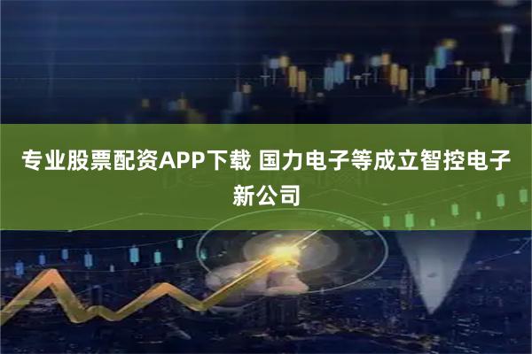 专业股票配资APP下载 国力电子等成立智控电子新公司